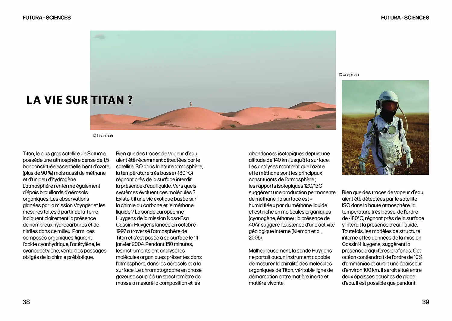 Futura Sciences Magazine page 0