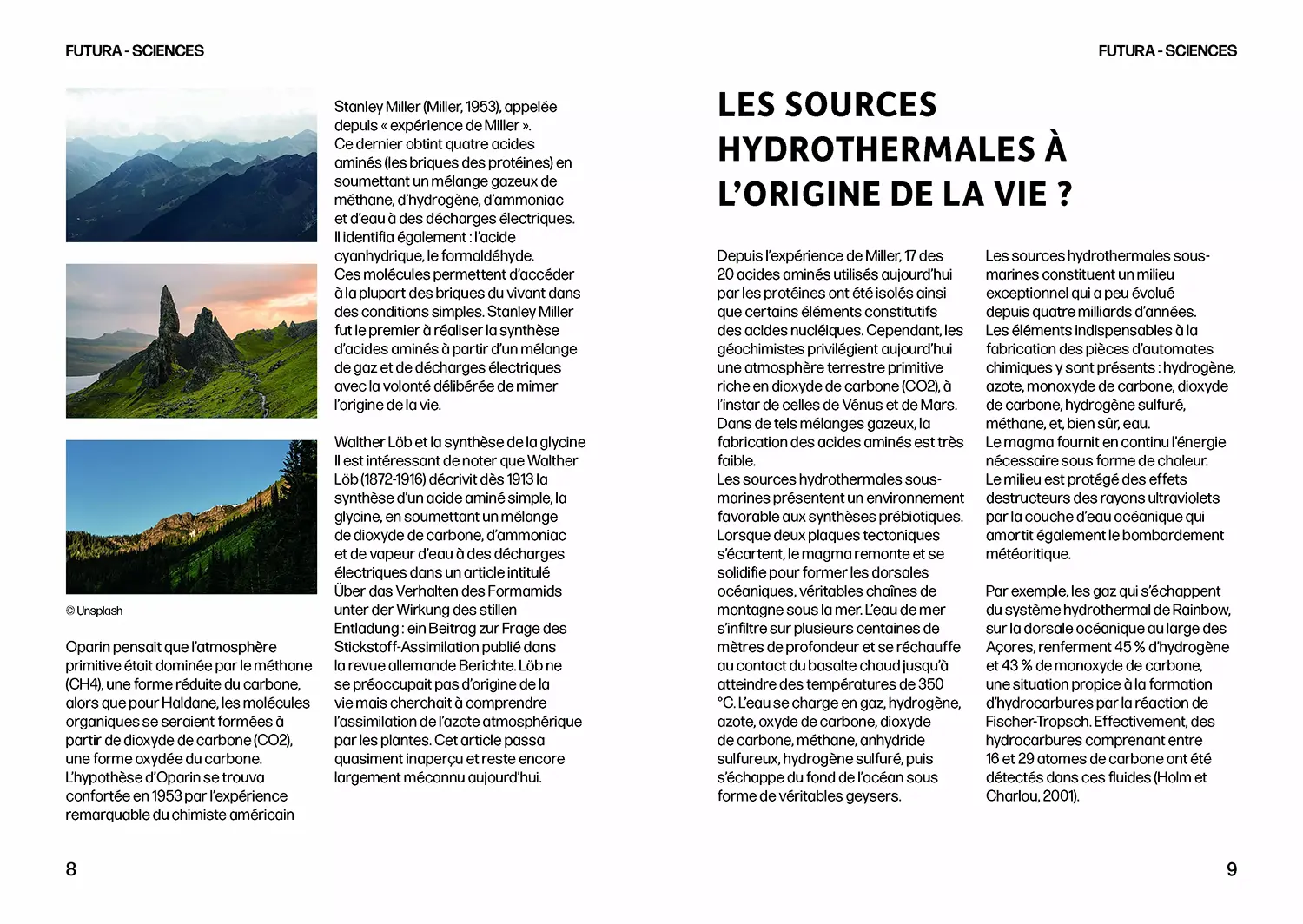 Futura Sciences Magazine page 0