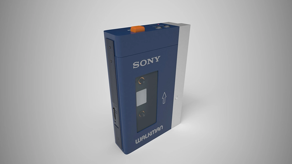 3D Modeling of a Walkman TPS-L2 2